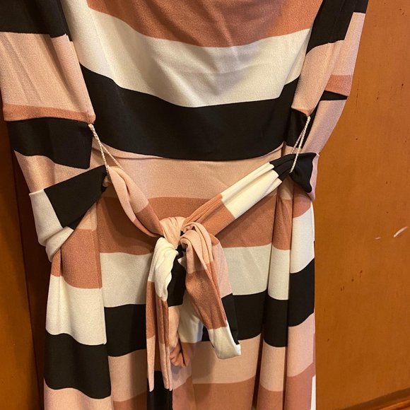 Ann Taylor loft striped dress Medium NWT - Picture 5 of 5